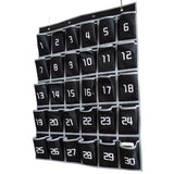 Classroom Cell Phone Holder with Numbered Pocket Chart Organizer