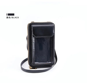 Clear Crossbody Bag Cell Phone Pocket Handbag for Women