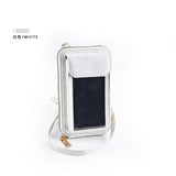 Clear Crossbody Bag Cell Phone Pocket Handbag for Women