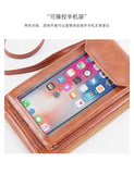 Clear Crossbody Bag Cell Phone Pocket Handbag for Women
