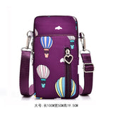 Nylon Cell Phone Purse Shoulder Bag for Smartphone