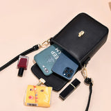Women's Lock Mini Bag Crossbody for Cell Phone
