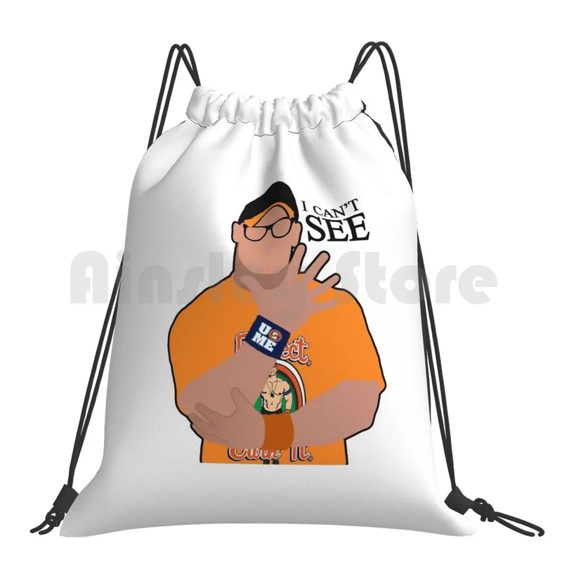 Cena Backpack Drawstring Bag for Riding Climbing Gym Purple Green