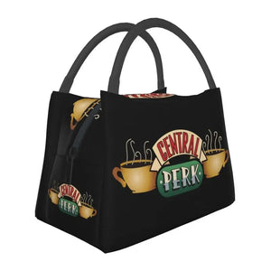 Central Perk Lunch Tote Bag for Women TV Show Cooler Thermal Bento Box