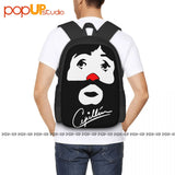 Cepillin Clown Cepillin Thank Cepillin Signature Backpack Large Capacity