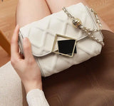 Diamond Chain Crossbody Bag for Women Summer Fragrance Shoulder Bag
