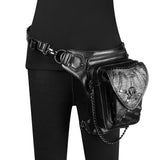 Steampunk Chain Bag Women's Messenger Shoulder Fanny Pack Leg Bag