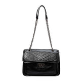 Chain PU Leather Crossbody Bags For Women Shoulder Flap Bag Lady Thread Handbags