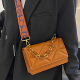 Crossbody Bag with Wide Strap for Weekend Vacation