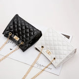 Chain Crossbody Bags for Women Leather Handbags Small Shoulder Messenger Bags