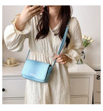 Snakeskin Print Leather Crossbody Bag for Women