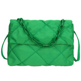 Quilted Chain Crossbody Shoulder Bag All-match Winter Large Capacity