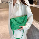 Quilted Chain Crossbody Shoulder Bag All-match Winter Large Capacity