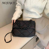 Quilted Chain Crossbody Shoulder Bag All-match Winter Large Capacity