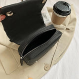 Chain Mini Oxford Flap Shoulder Bag Cross Body Clutches