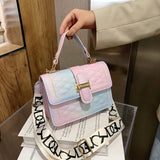 Chain Small Shoulder Bag PU Leather Women's Handbag