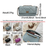 Solid Leather Crossbody Shoulder Bag for Women Handbags Female Travel Purse