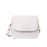 Chain Crossbody Bag Small Square Leather Shoulder Handbag