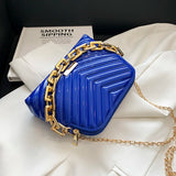 Women's Crossbody Side Bag PU Leather Shoulder Handbag