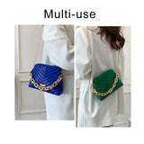 Women's Crossbody Side Bag PU Leather Shoulder Handbag