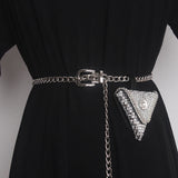 Rhinestone Waist Chain Fanny Pack for Women