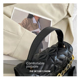 Chain Handbag Women's Winter Messenger Bag Retro Small Square Bag