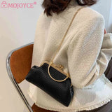 Chain Ladies Messenger Bag PU Leather Casual Portable Soft Metal Buckle