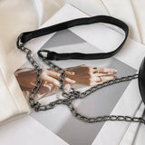 Fringe Embellished Crossbody Bag Vintage Messenger Bag