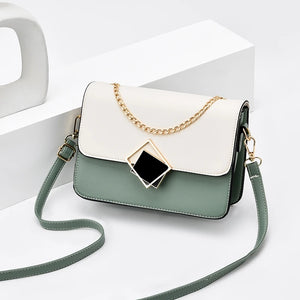 Chain Handbags for Women Small Shoulder Bag Square Leather Bag
