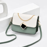 Chain Handbags for Women Small Shoulder Bag Square Leather Bag
