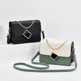 Chain Handbags for Women Small Shoulder Bag Square Leather Bag