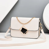 Chain Handbags for Women Small Shoulder Bag Square Leather Bag