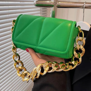 Chain Pattern Shoulder Bags for Women