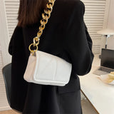 Chain Pattern Shoulder Bags for Women