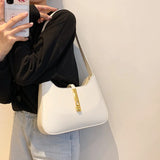 Chain Pattern Women Shoulder Bag Small Flap Crossbody