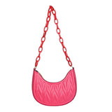 Pink Summer Shoulder Bag High-Quality Leather Messenger Bag for Women