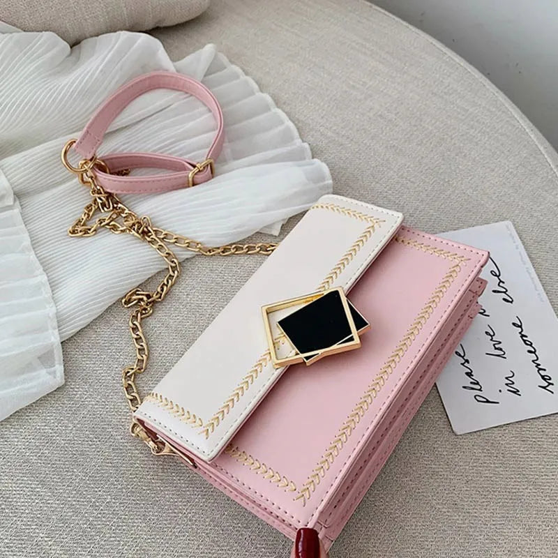 Chain Crossbody Bag Messenger Small Shoulder Travel Purse