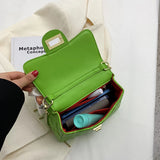 Chain Quilted Crossbody Bags for Women Leather Handbags Rhombus Lattice