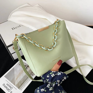Chain Small Bag Women's Bag Ins One Shoulder Portable Messenger Bag