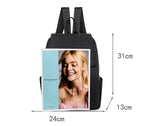 Chain Tassel Women Backpacks Oxford Cloth Shoulder Bags School Girls Rucksa