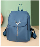 Chain Tassel Women Backpacks Oxford Cloth Shoulder Bags School Girls Rucksa