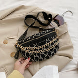 Chain Tote Small Chest Bag Cross-arm Shoulder Bag