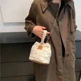 Chain Totes Bucket Nylon Women's Shoulder Bags Clutch Bags