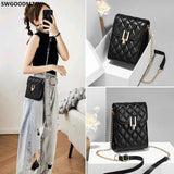 Chains Office Sling Bag for Women Crossbody Shoulder Bag LOCK