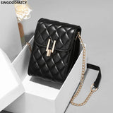 Chains Office Sling Bag for Women Crossbody Shoulder Bag LOCK