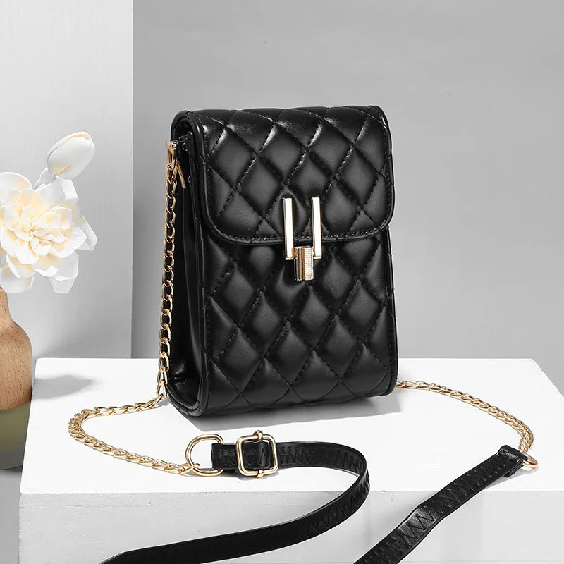 Chains Office Sling Bag for Women Crossbody Shoulder Bag LOCK