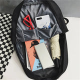 Red Laptop Backpack for Women 14" Waterproof School Bagpack