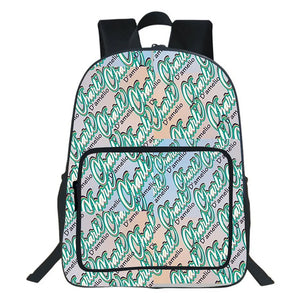 Charli Damelio Backpack Children Bag All-match Student School Bag