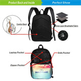 Charli Damelio Backpack Large Capacity School Bag 3D Printing Mochila