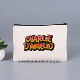 Charli Damelio Makeup Bag Classic Organizer Lady Pouch for Travel